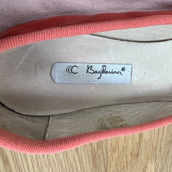 Bagllerina Paris Foldable Ballet Flats - Coral - Picture 6 of 9